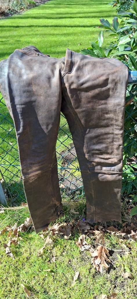 Motorbroek leer IXS maat 52, Motoren, Kleding | Motorkleding, Ophalen