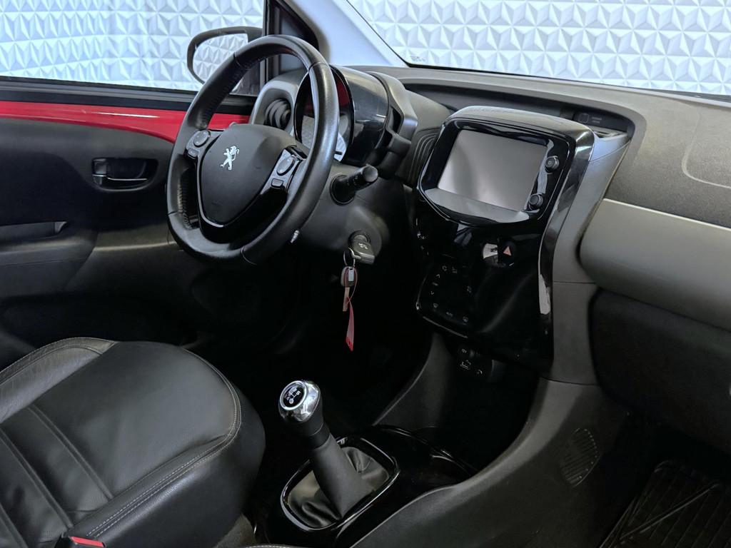 Peugeot 108 1.2 Puretech Allure Airco Cruise LEDER (2015), Auto's, Voorwielaandrijving, Gebruikt, 1199 cc, 840 kg