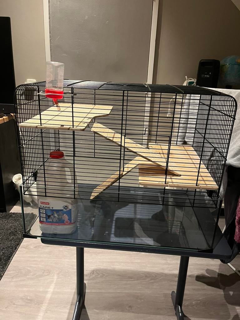 Grote Hamsterkooi, Kooi, Minder dan 75 cm, Zo goed als nieuw, Hamster
