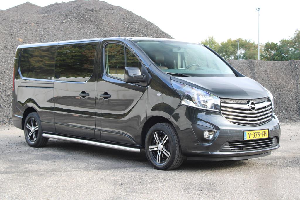 Opel Vivaro 1.6 CDTI L2H1 DC Sport EcoFlex Dubbel cabine/ le, Auto's, Voorwielaandrijving, Euro 6, 4 cilinders, Zwart