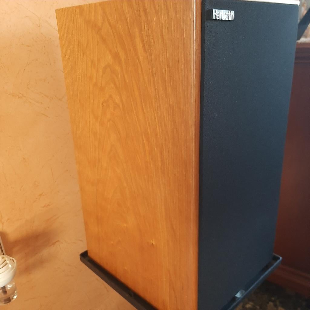 Harbeth c7es3-xd, Audio, Tv en Foto, Luidsprekers, Zo goed als nieuw, Front, Rear of Stereo speakers, 120 watt of meer, Overige merken