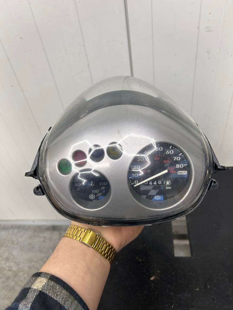 Piaggio zip SP H2O teller met koplmap / cockpit compleet, Ophalen of Verzenden, Zo goed als nieuw