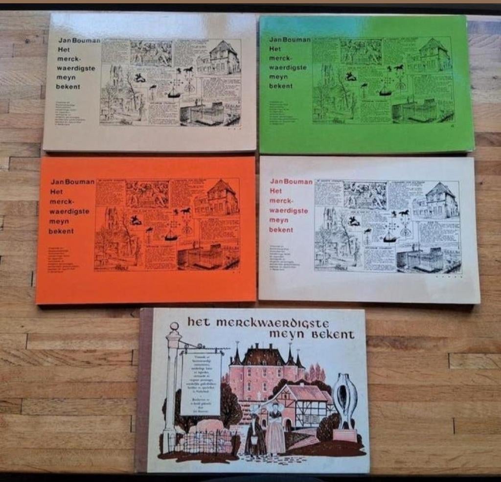 Het Merckwaerdigste Meyn Bekent
 Getekende verzameling info, Ophalen of Verzenden, Zo goed als nieuw