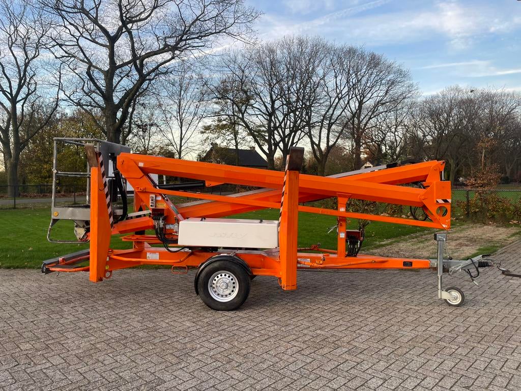 Nifty 170 aanhanger hoogwerker spinhoogwerker niftylift, Ophalen