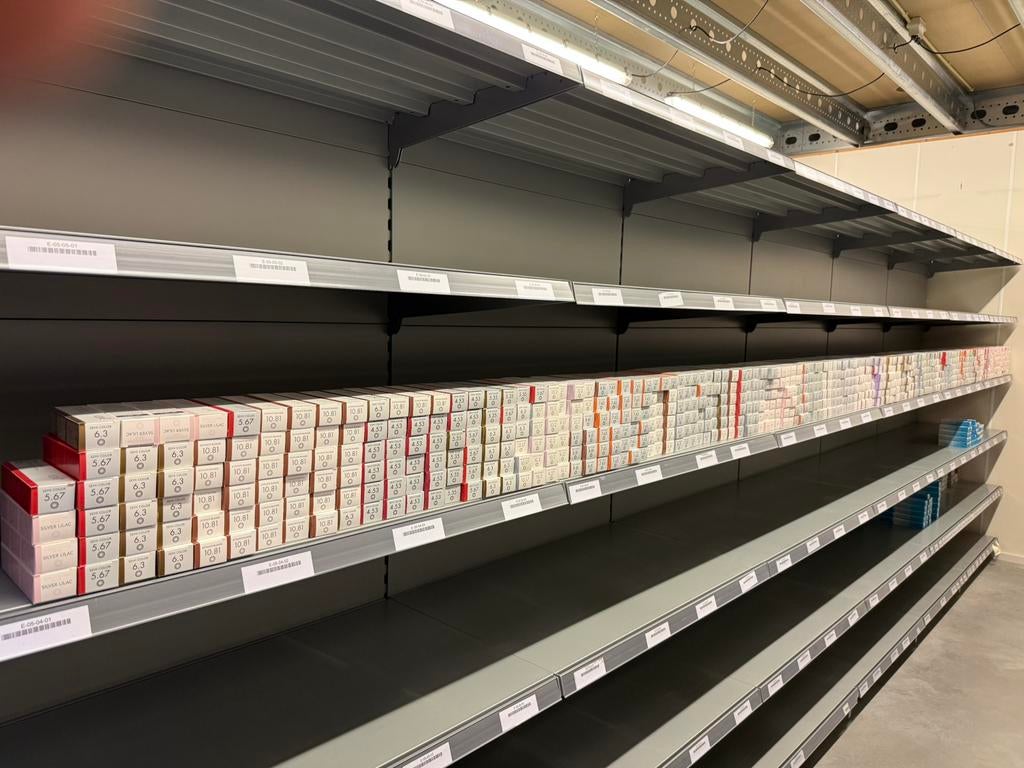 Winkelstelling stelling Magazijnstelling, Doe-het-zelf en Verbouw, IJzerwaren en Bevestigingsmiddelen, 250 mm of meer, Ophalen