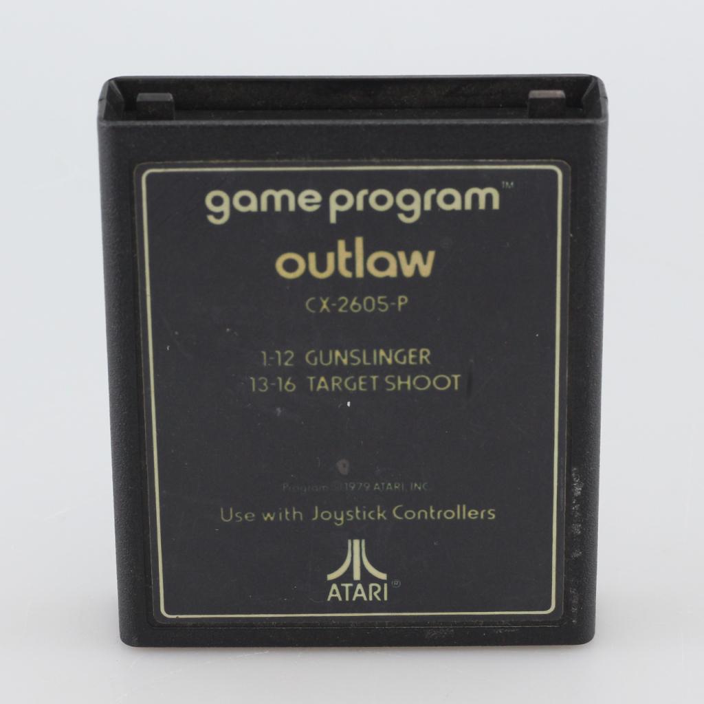 Atari 2600 Game Outlaw, Atari, Zo goed als nieuw, Support@atari.com, Atari SA
78 Rue Taitbout
75009 Paris,
France