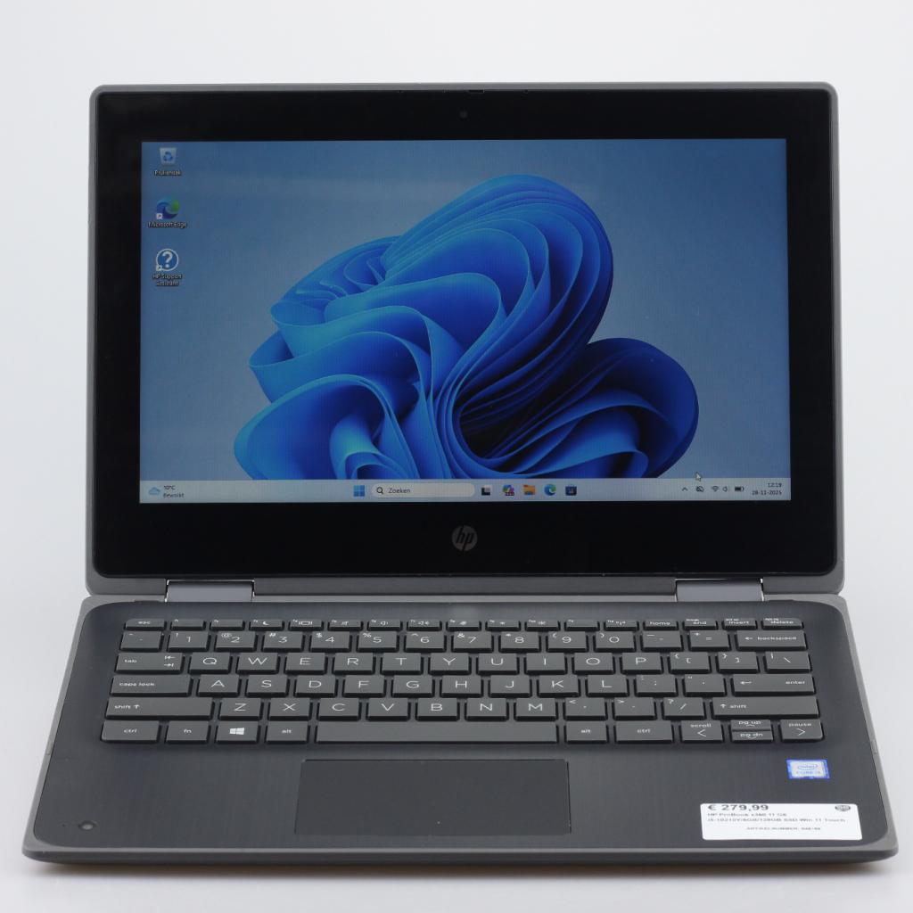 HP ProBook x360 11 G6 i5-10210Y/8GB/128GB SSD Win 11 Touch, HP, Zo goed als nieuw, Support@hp.com, 1501 Page Mill Road
Palo Alto, CA 94304
USA