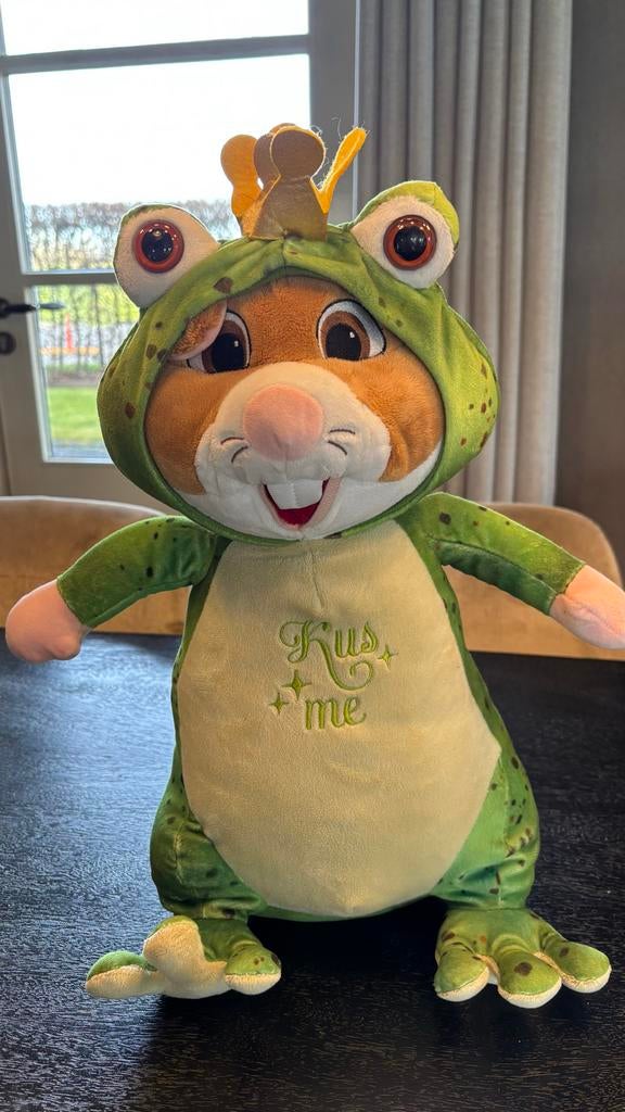 Grote Efteling Kikker Hamster Knuffel Albert Heijn, Groen, Albert Heijn, Hamster, Ophalen of Verzenden