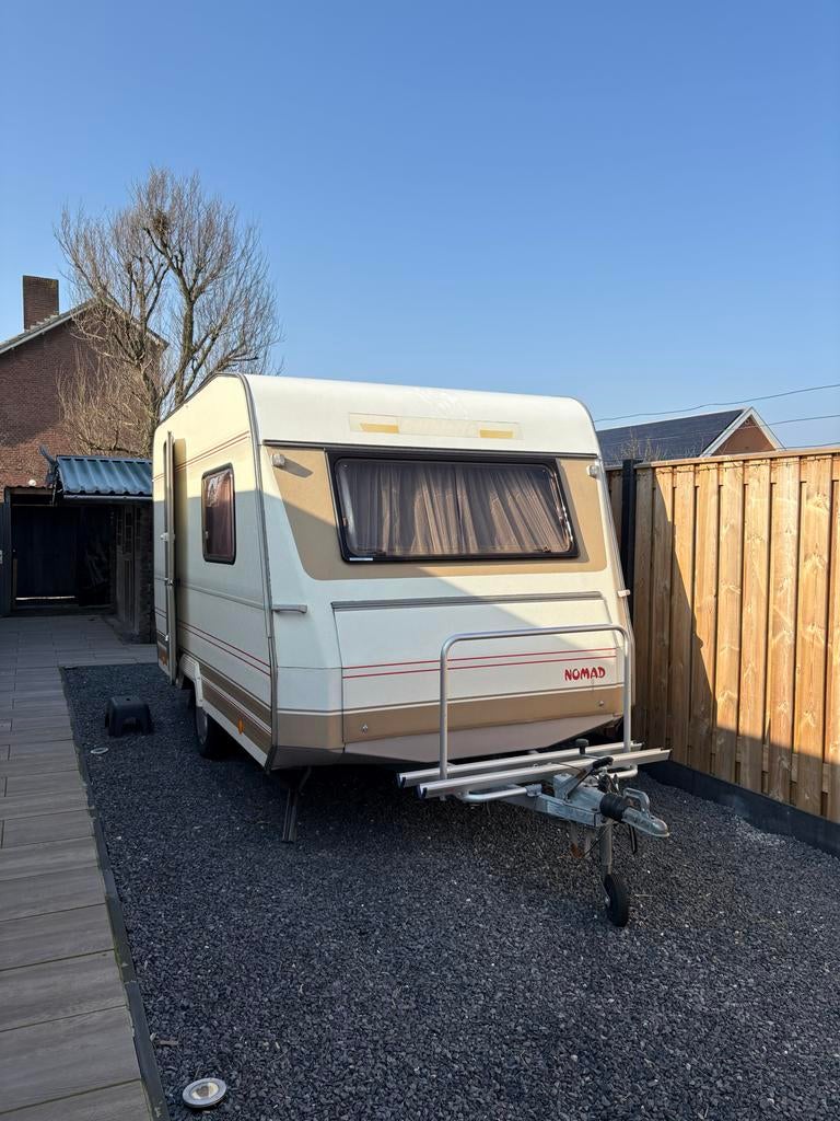 Dethleff caravan, Caravans en Kamperen, Caravans, Particulier, Fietsenrek, Overige merken