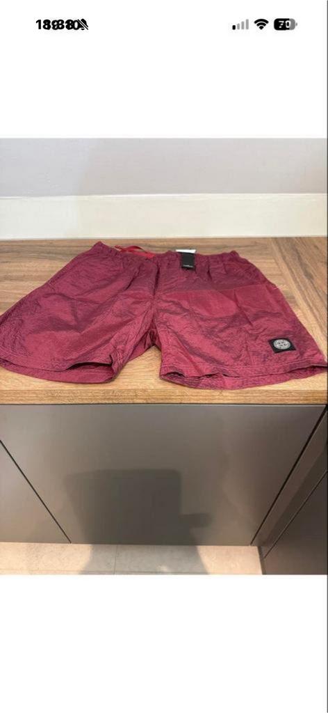 Stone Island Nylon Metal Zwemshort - Nieuw met labels, Ophalen of Verzenden, Nieuw, Maat 48/50 (M), Rood