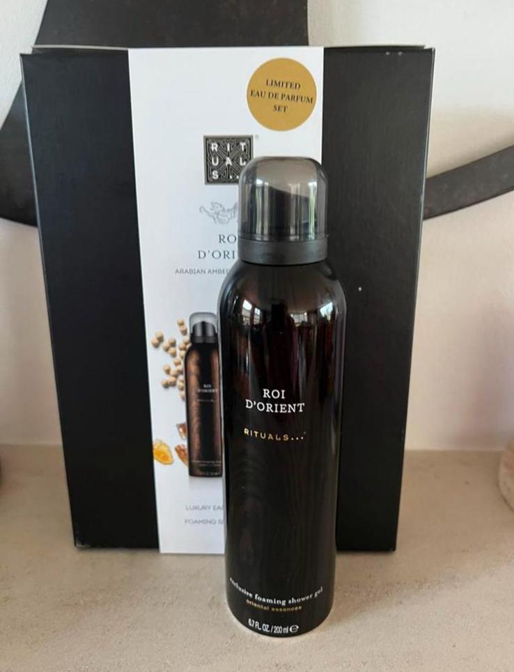 Rituals Roi D’orient foaming shower gel 🤎 Limited edition, Ophalen of Verzenden, Nieuw, Bad & Douche