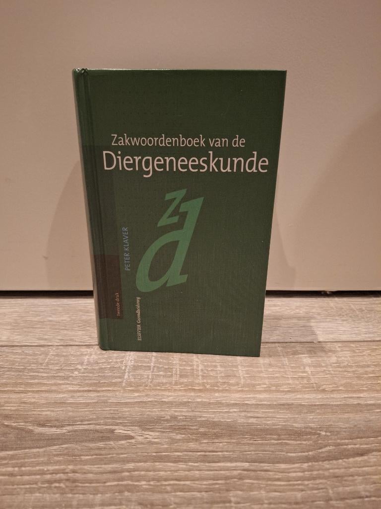 Zakwoordenboek der Diergeneeskunde, Ophalen of Verzenden, Beta, Zo goed als nieuw, Niet van toepassing