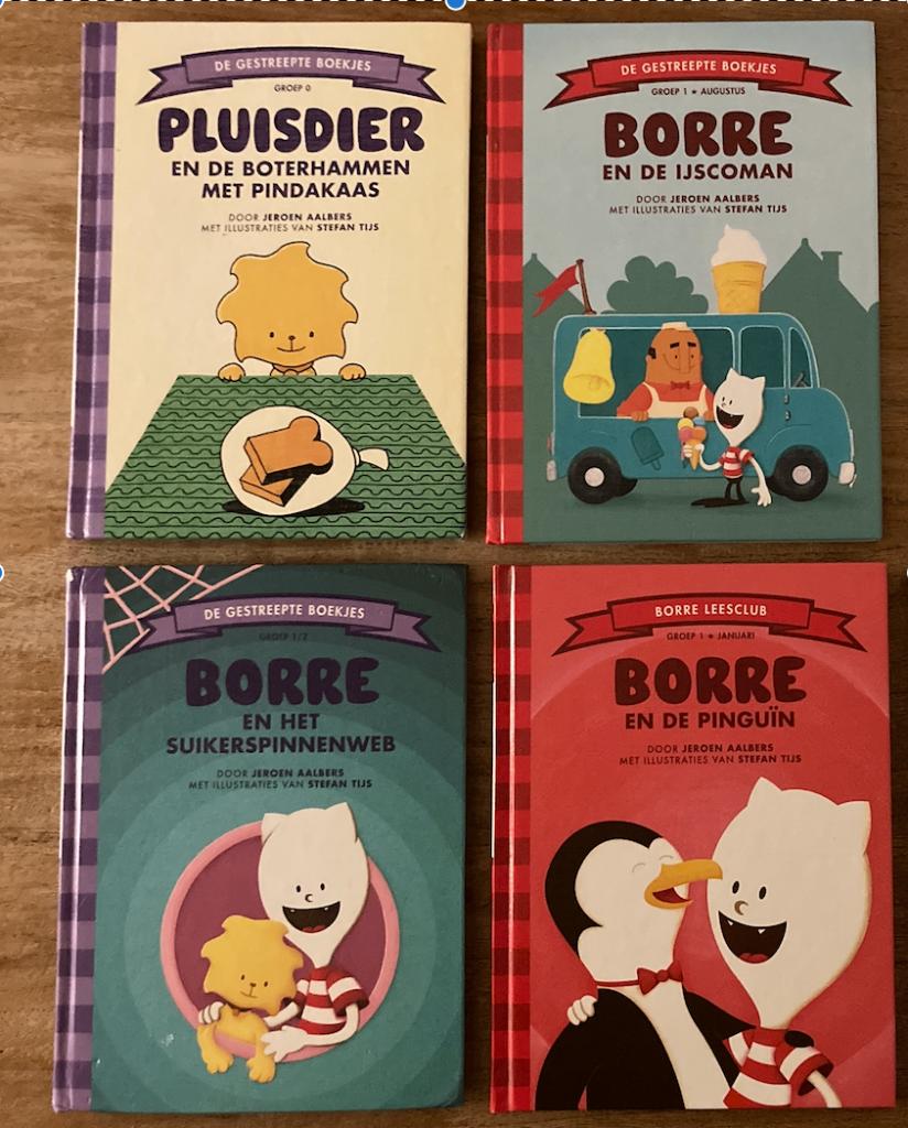 Borre boekjes voor kleuters (groep 0/1/2) – 4 stuks, Fictie algemeen, Jongen of Meisje, Ophalen of Verzenden, Zo goed als nieuw