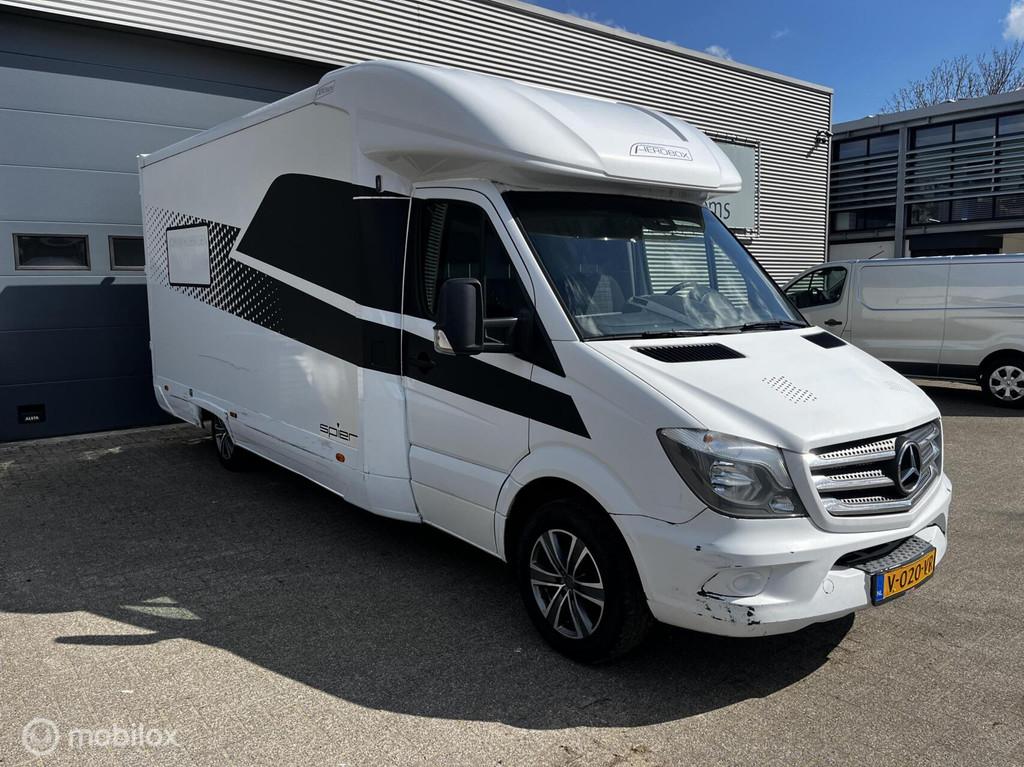Mercedes Sprinter bestel 516 2.2 CDI BAKWAGEN, Auto's, Bestelauto's, Gebruikt, Zwart, 4 cilinders, Mercedes-Benz