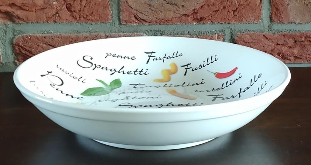 pasta schaal Quadrifoglio, volgnr 5, Ophalen of Verzenden, Overige stijlen, Aardewerk, Schaal of Schalen