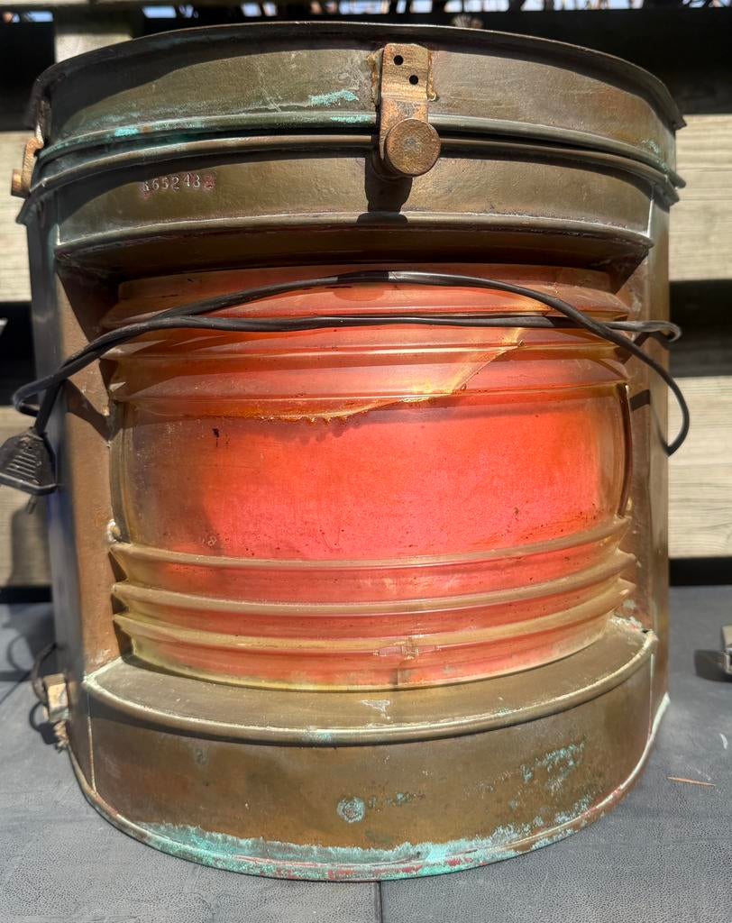 Bakboord lamp, Ophalen of Verzenden, Gebruikt