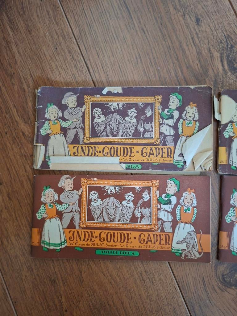 Stripboeken In de Goude Gaper, 6 stuks, Ophalen of Verzenden