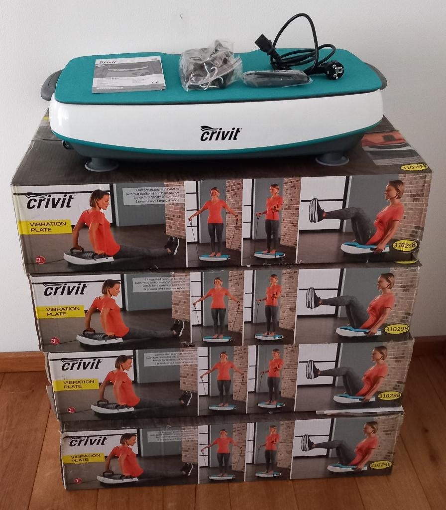 NU WEG vanaf €50 - Fitness Trilplaat (nog 3 stuks, Crivit), Ophalen, Nieuw, Benen, Trilplaat