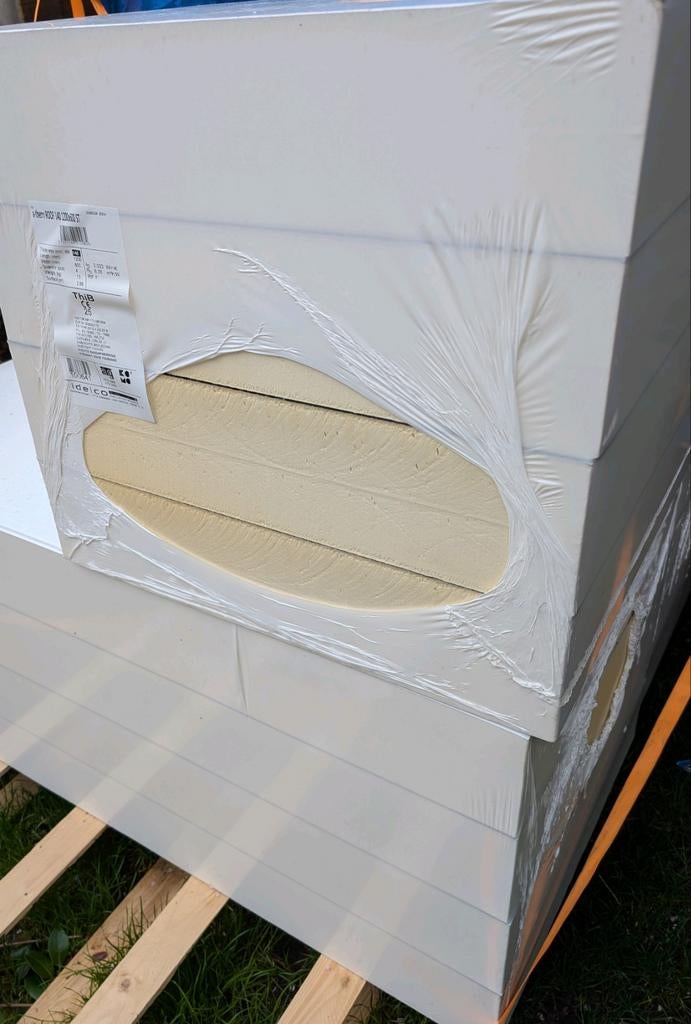 12 stuks PIR platen 14x120x60, Doe-het-zelf en Verbouw, Isolatie en Afdichting, Ophalen, Dakisolatie, 12 cm of meer, 5 tot 10 m²