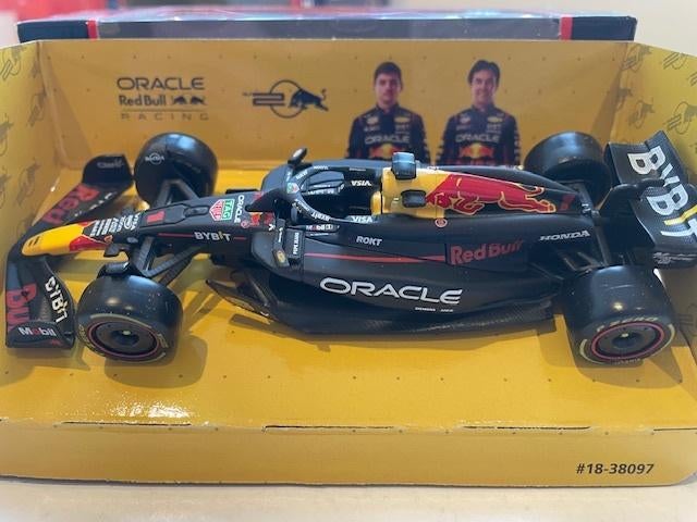 Red Bull Racing RB20 S. Perez 2023, Ophalen of Verzenden, Zo goed als nieuw, Formule 1