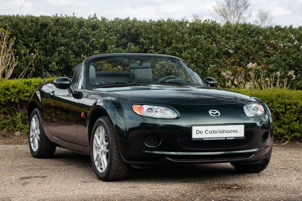 Mazda MX-5 Roadster Coupé NC 2.0l Highland Green Mica, Achterwielaandrijving, Gebruikt, Zwart, 4 cilinders