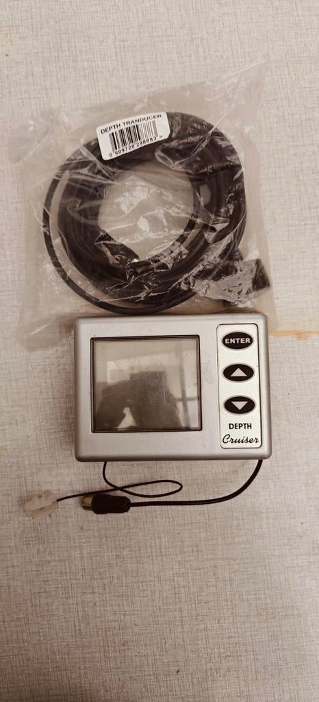 Nasa Marine Transducer dieptemeter, Ophalen of Verzenden, Zo goed als nieuw, Kabel of Apparatuur