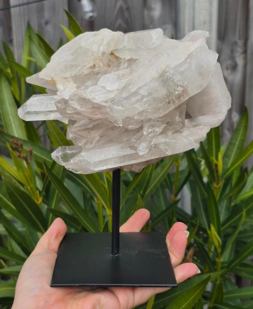 Bergkristal op standaard, Ophalen of Verzenden