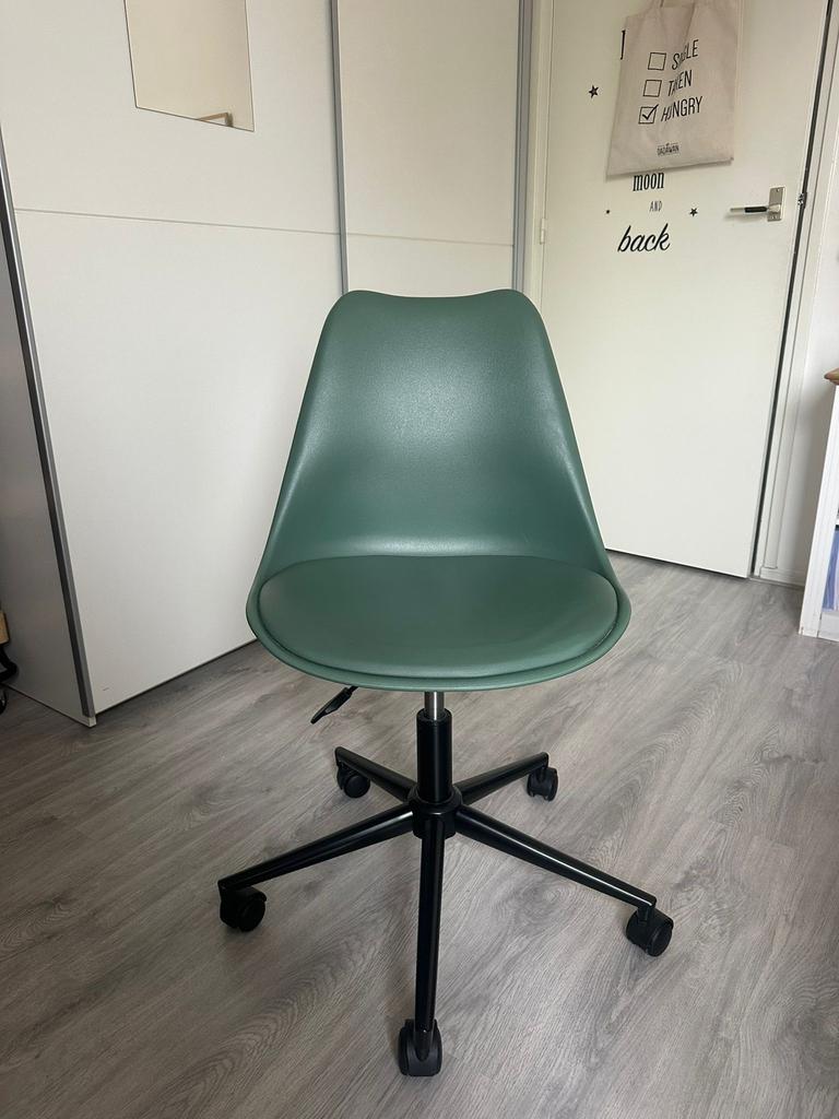 Bureaustoel leenbakker in zeer goede staat, Ophalen, Zo goed als nieuw, Groen
