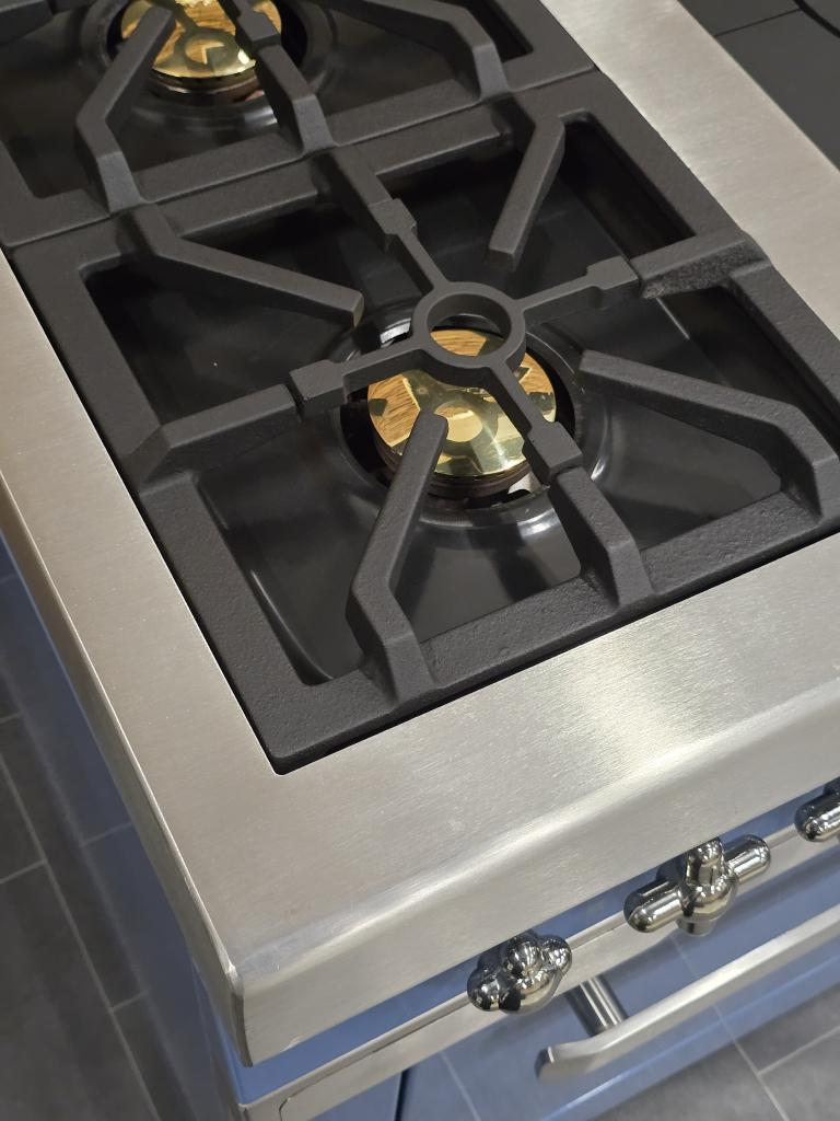 Luxe Fornuis Morice 160cm blauw 6 pits 2 ovens La Cornue, Niet ingevuld, 60 cm of meer, Niet ingevuld, Ophalen of Verzenden