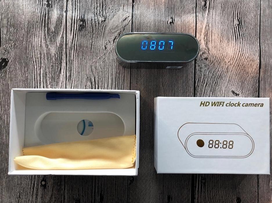 Spy Cam Wekker 1080P / Spycam Klok Video Digitale Camera HD, Overige merken, Verzenden, Minder dan 8x, Camera
