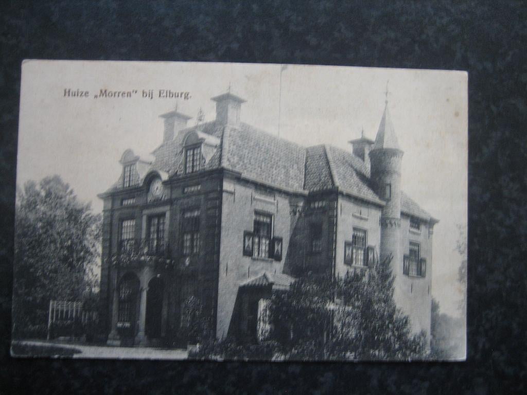 ELBURG  Huize Morren, Verzamelen, Ansichtkaarten | Nederland, Ophalen of Verzenden, 1920 tot 1940, Gelderland