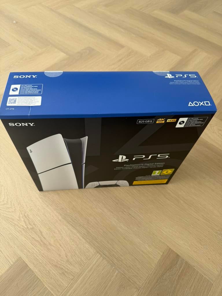 Playstation 5 NIEUW IN DOOS!!, Spelcomputers en Games, Spelcomputers | Sony PlayStation 5, Ophalen, Nieuw, Playstation 5 Digital