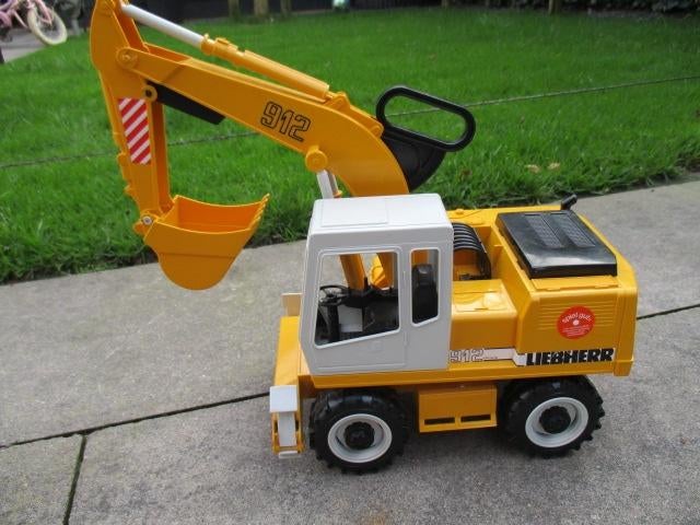 bruder liebherr kraan, Ophalen, Gebruikt