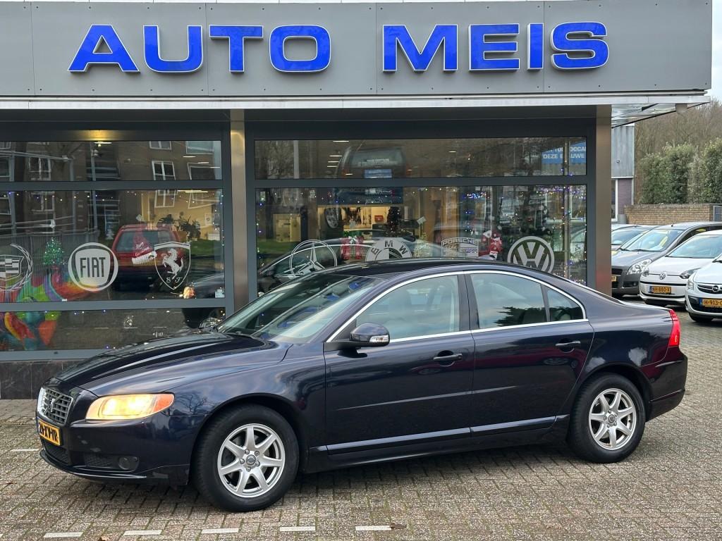 Volvo S80 2.4 D5 MOMENTUM Automaat Navi Leer Airco Cruise, Auto's, Volvo, Automaat, Gebruikt, Navigatiesysteem, 2000 kg