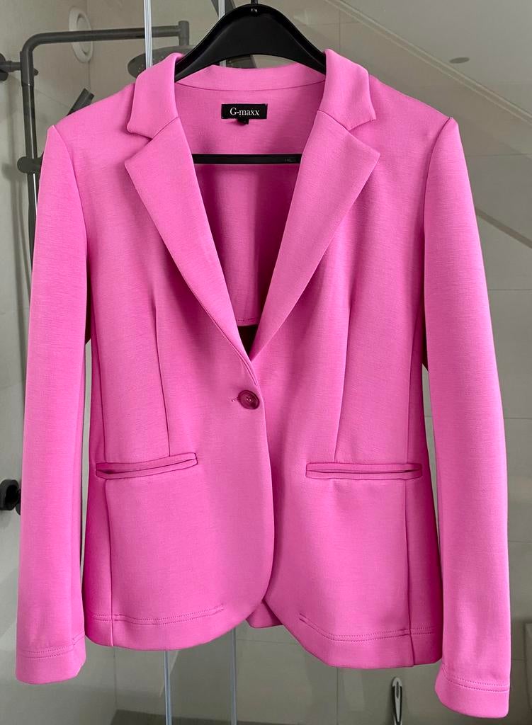 Zgan roze blazer G MAXX maat m, Maat 38/40 (M), Ophalen of Verzenden, Zo goed als nieuw, Jasje
