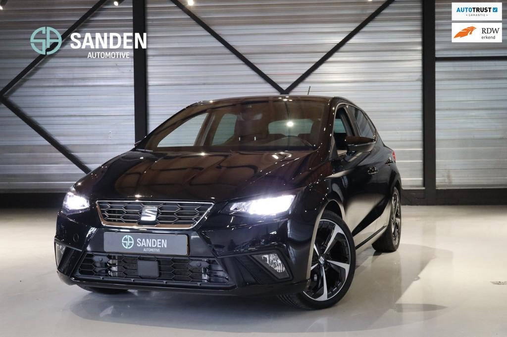 SEAT Ibiza 1.0 TSI FR Business Connect |Automaat|LED|Navi|Ca, Auto's, Seat, Stof, Gebruikt, 580 kg, 116 pk