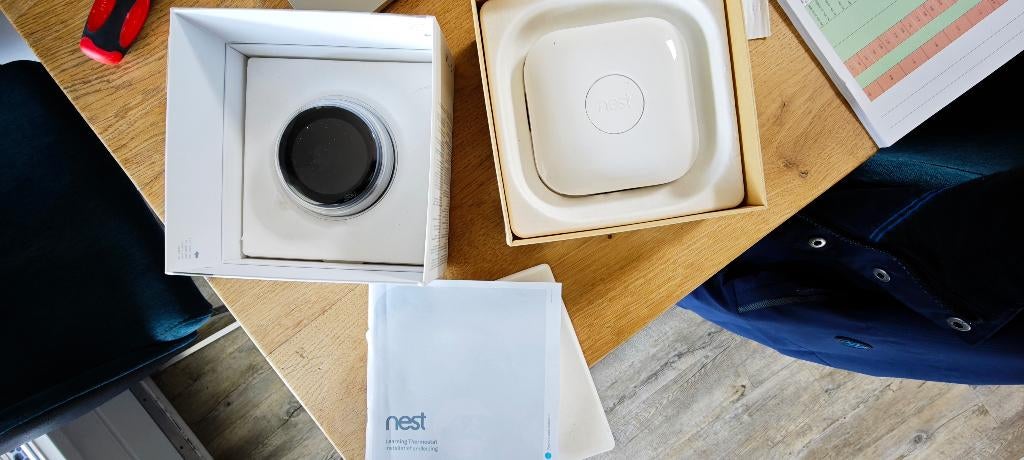 google nest learning thermostaat v3, Verzenden, Slimme thermostaat, Zo goed als nieuw