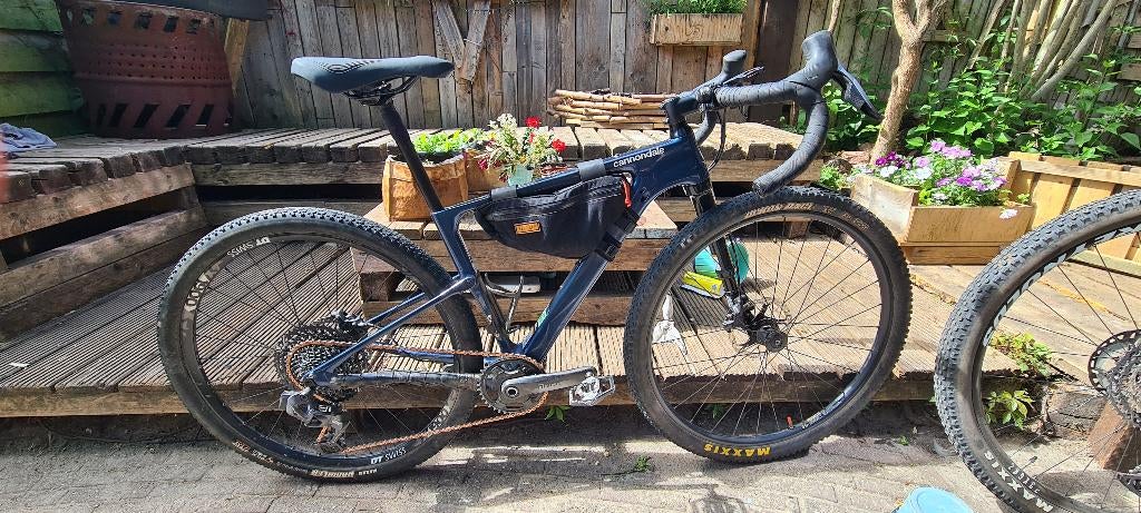 Cannondale Topstone Lefty 3 AXS carbon, Carbon, 10 tot 15 versnellingen, Minder dan 49 cm, Ophalen