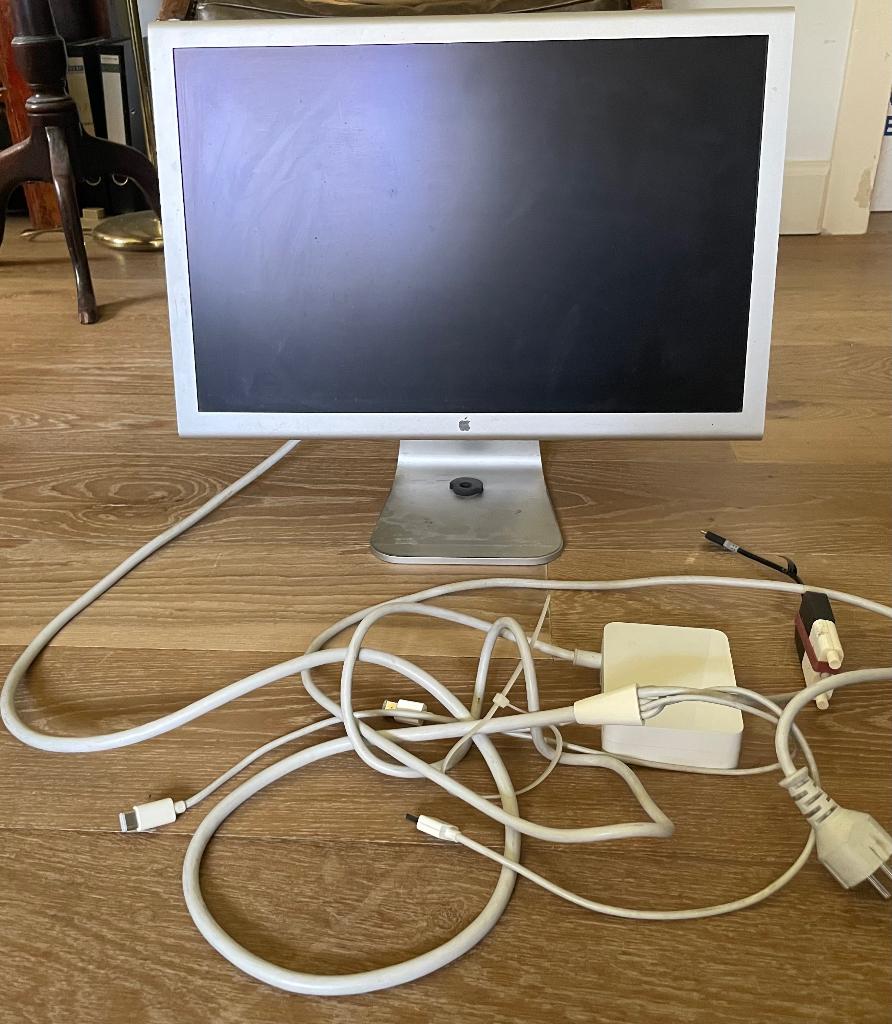 Apple Cinema Display 20" A1081, Computers en Software, Monitoren, Gebruikt, Kantelbaar, 101 t/m 150 Hz, Ophalen of Verzenden