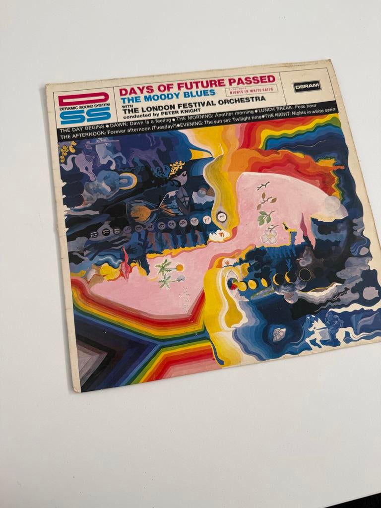 The Moody Blues - Days of Future Passed LP (1967), Ophalen, Gebruikt, Originele persing, 12 inch