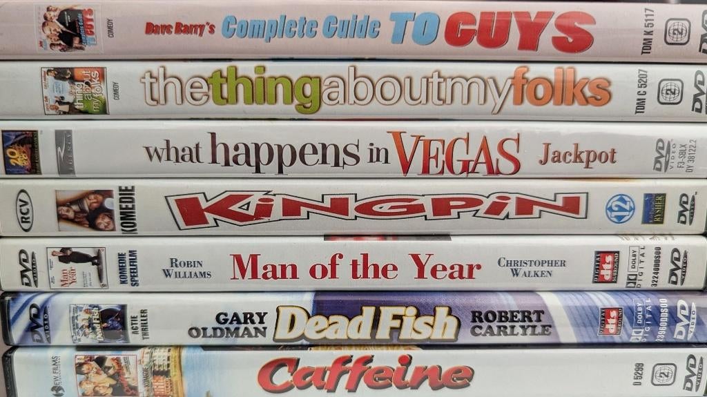 7 comedy's, Alle leeftijden, Ophalen of Verzenden, Zo goed als nieuw, Romantische komedie