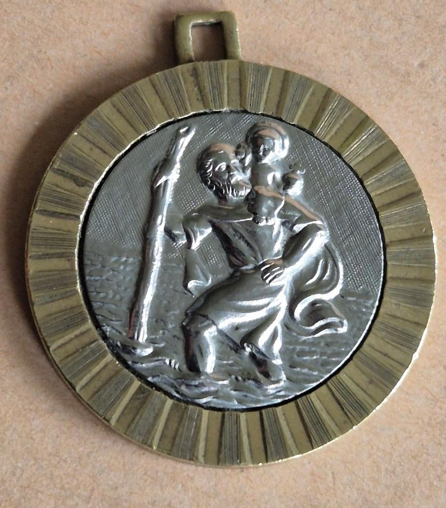 3-60 mooie Sint Christoffel hanger (de reisbeschermheilige), Verzamelen, Ophalen of Verzenden