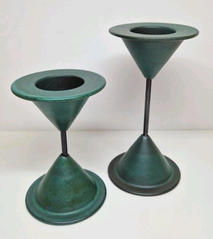 Cor Unum Diabolo kandelaars Theo Potmeer & Bart-Jan Reeser., Ophalen of Verzenden