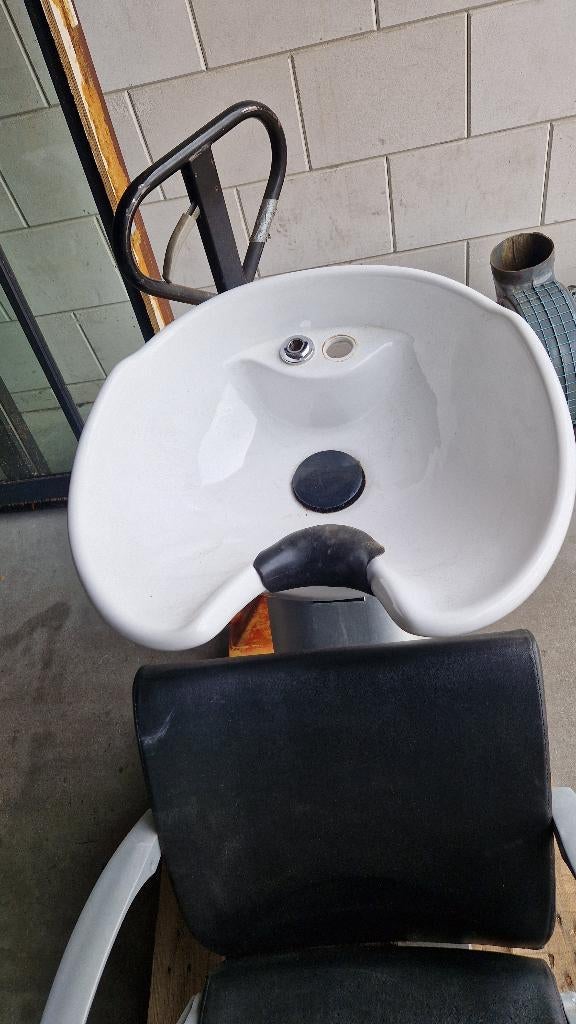 Kappersstoel wasunit was unit merk Beauty Star ( 282 ), Huis en Inrichting, Stoelen, Ophalen, Wit, Zo goed als nieuw, Nb