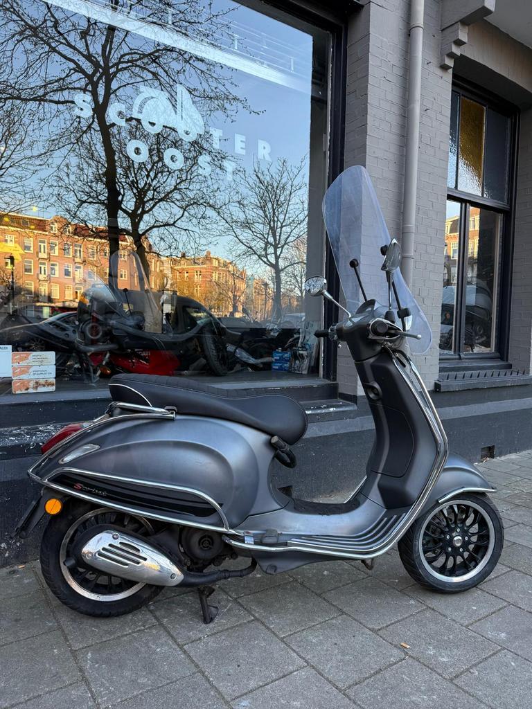 Vespa Sprint 25 km Matt grey Grigio titanio, Ophalen of Verzenden, Nieuw