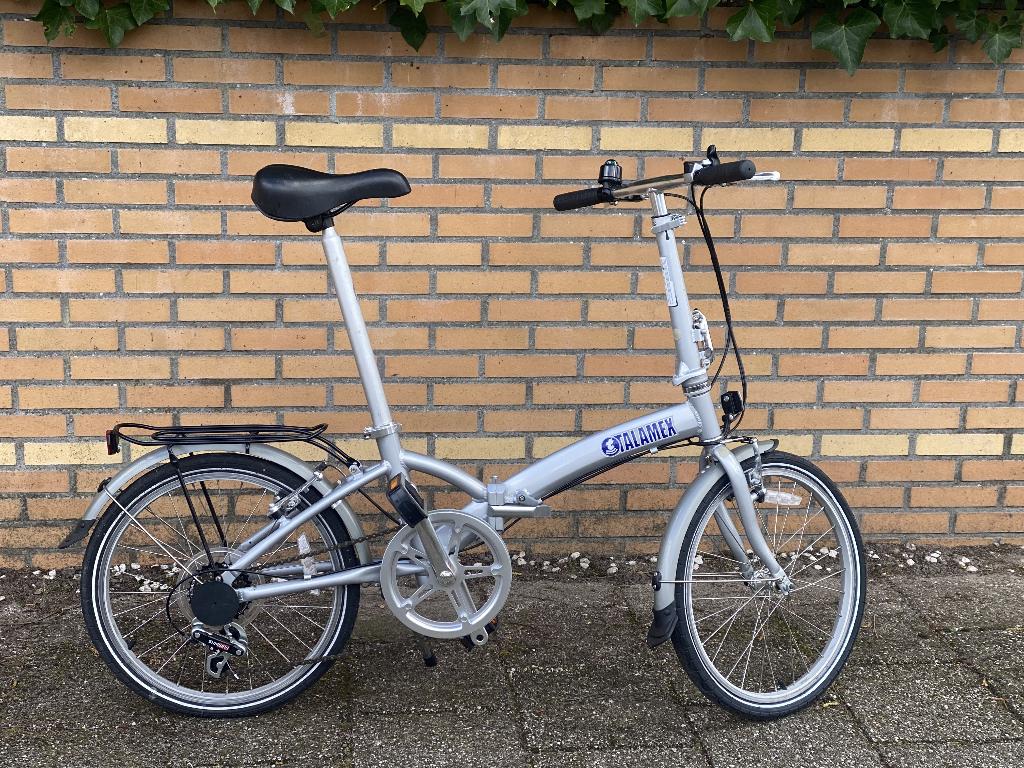 Vouwfiets Talamex, Fietsen en Brommers, Fietsen | Vouwfietsen, Gebruikt, Versnellingen, 18 tot 20 inch, Ophalen