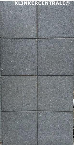 242m2 antraciet zwart met spikkel 50x50x6cm betontegels, Bij dit gebruikte product niet meer te achterhalen., Gebruikt, Verzenden