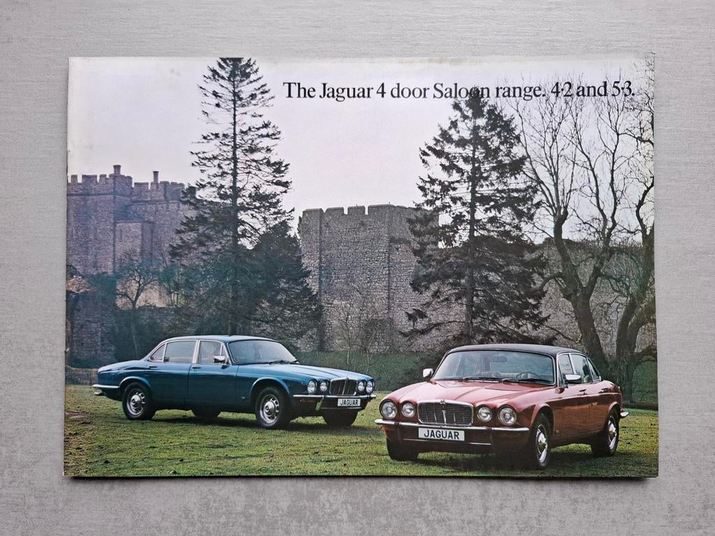 Jaguar XJ6 & XJ12 brochure, Boeken, Auto's | Folders en Tijdschriften, Zo goed als nieuw, Overige merken, Ophalen