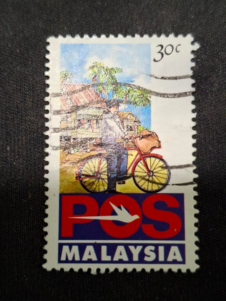 Maleisië, Ophalen of Verzenden, Gestempeld, Zuidoost-Azië