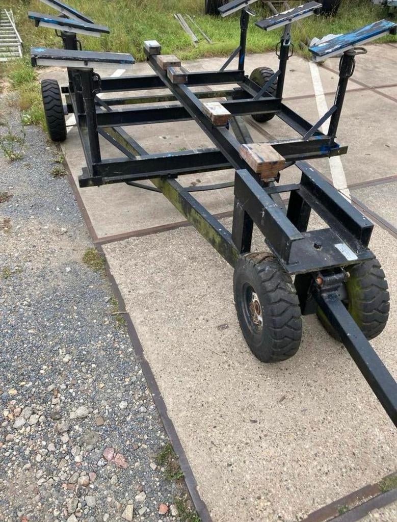 Stallingstrailer / Bootkar, Watersport en Boten, Boottrailers, Ophalen, Gebruikt, 1500 tot 3000 kg, 6 tot 9 meter